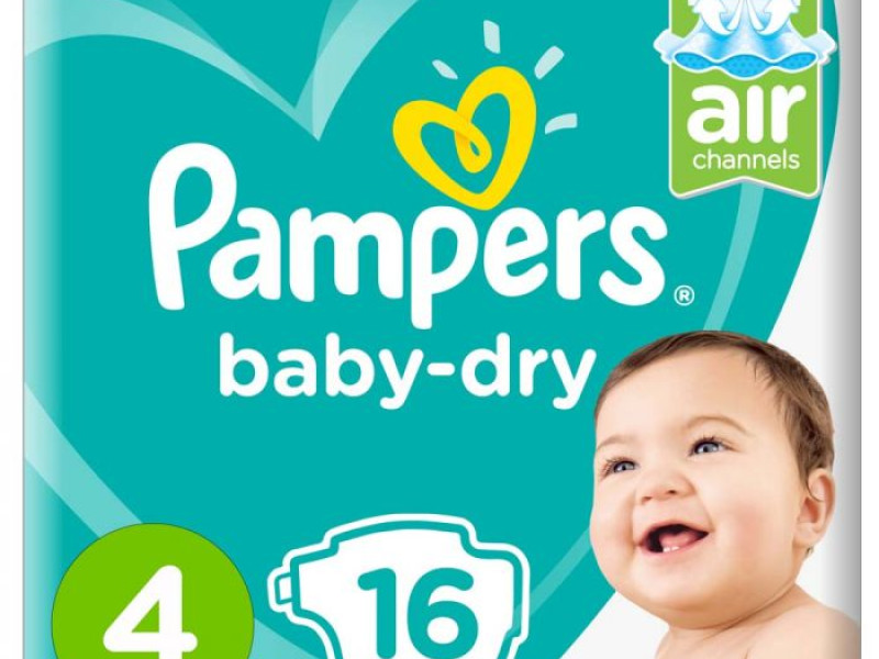 PAMPERS NO4 ACTIVE 6X16 PAMPERS NO4 ACTIVE 6X16