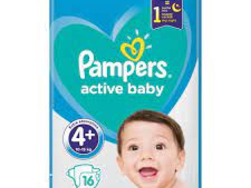 PAMPERS NO4+ ACTIVE 6X15 PAMPERS NO4+ ACTIVE 6X15