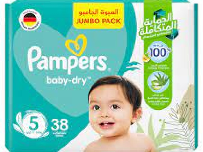 PAMPERS NO5 JUNIOR 3X38 PAMPERS NO5 JUNIOR 3X38
