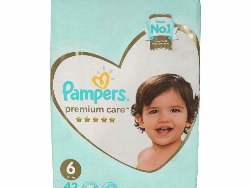PAMPERS NO6 PREMIUM 2*42 07081 PAMPERS NO6 PREMIUM 2*42 07081