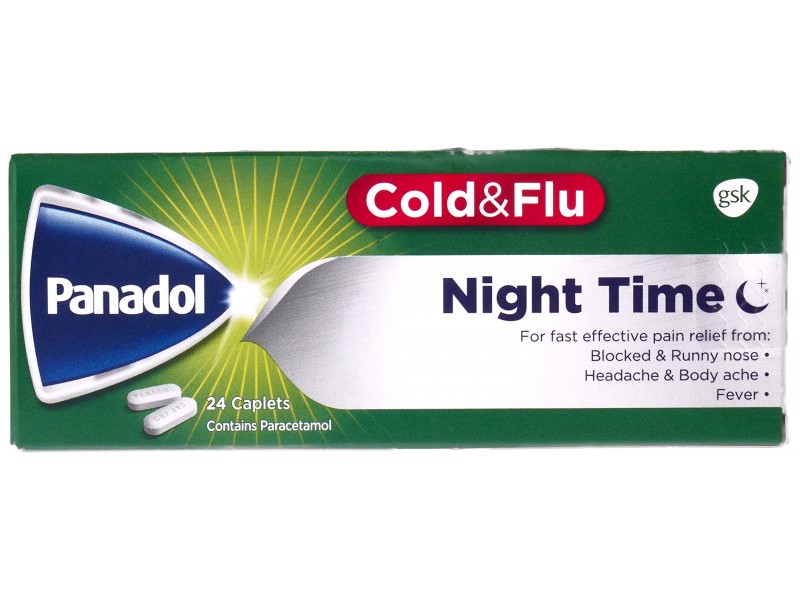 PANADOL COLD & FLU GREEN TAB