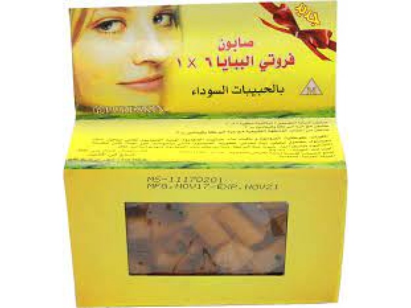 بابايا صابون نقي 6*1 135 جم بابايا صابون نقي 6*1 135 جم
