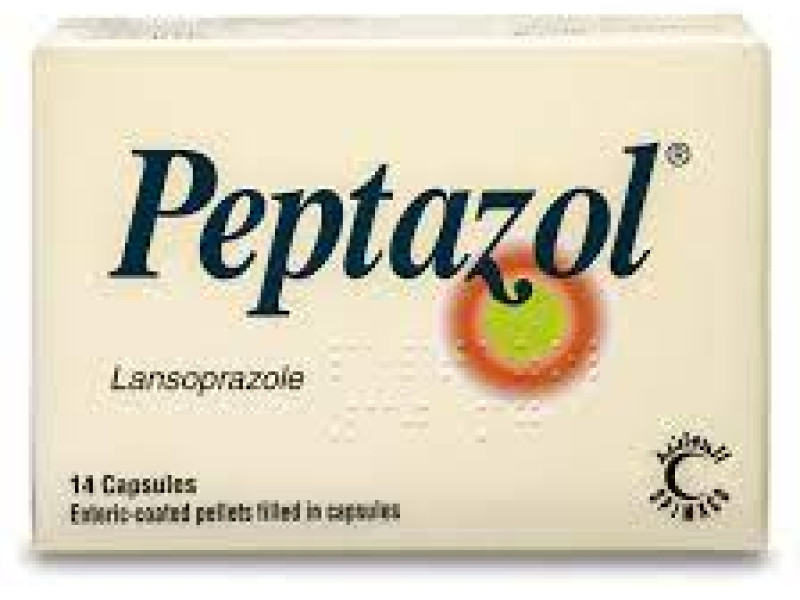 PEPTAZOL 30MG 14 CAP