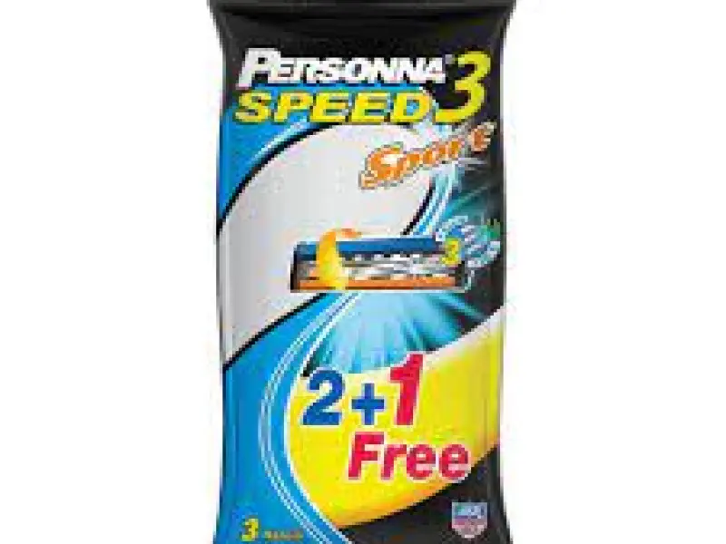 PERSONNA RAZOR SPEED3 SPORT 2+1 