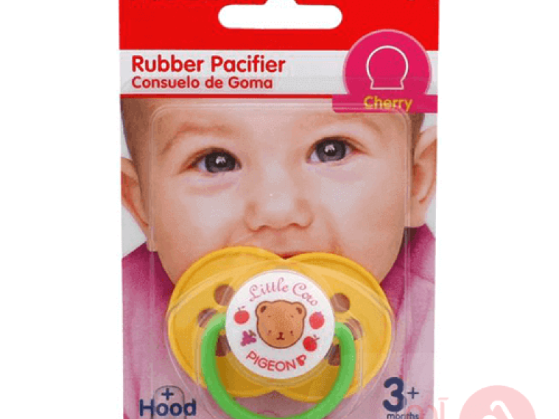 PIGEON N852 RUBBER PACIFIER CHERRY FRUT 24469 PIGEON N852 RUBBER PACIFIER CHERRY FRUT 24469