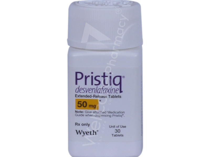PRISTIQ 50MG EXT 30CAPS