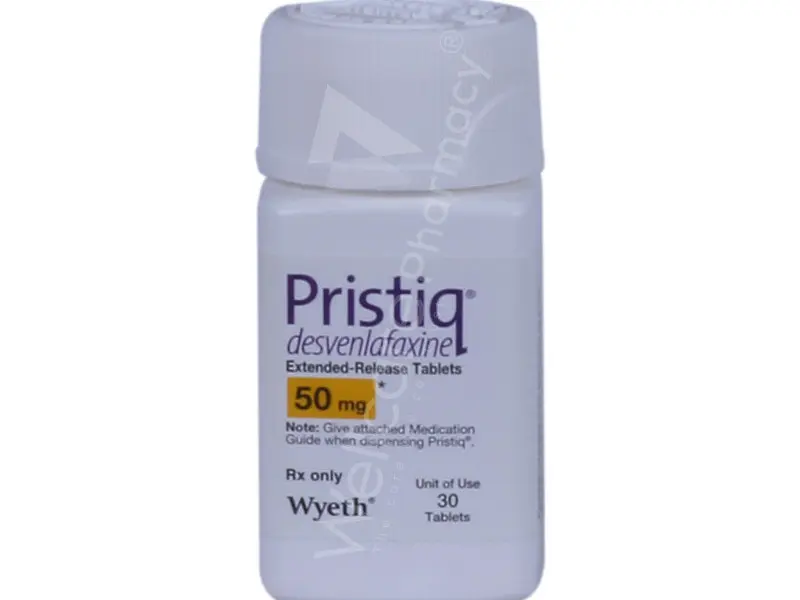 PRISTIQ 50MG EXT 30CAPS