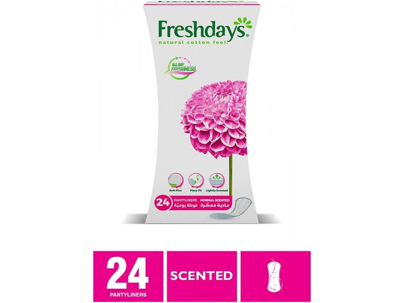 FRESHDAYS P/L 12X24 NORMAL SCENTED FRESHDAYS P/L 12X24 NORMAL SCENTED