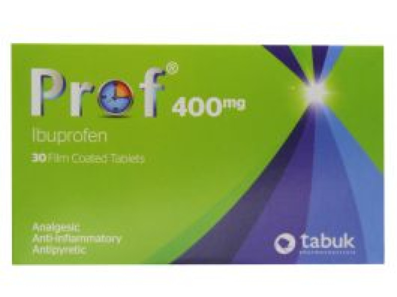 PROF 400MG 30 TAB