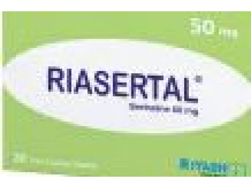 RIASERTAL 50 MG 30 TAB