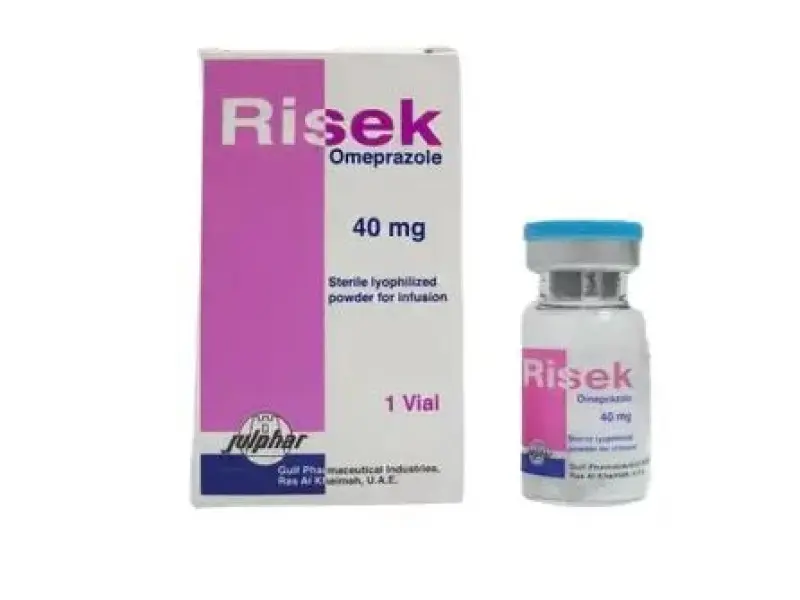 RISEK 40MG 1 VIAL