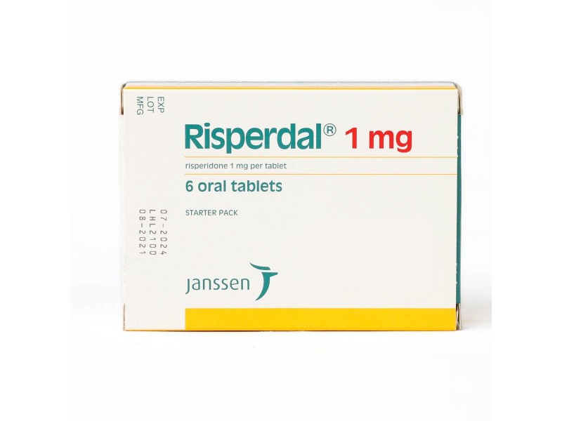 RISPERDAL 1 MG 6 TAB