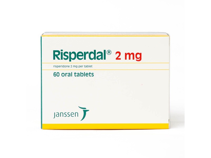 RISPERDAL 2 MG 60 TAB