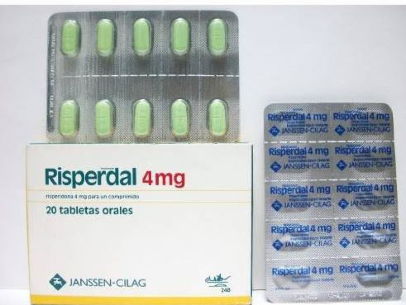 RISPERDAL 4 MG 60 TAB