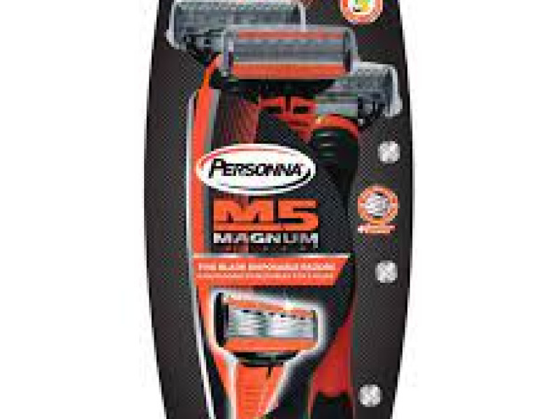 PERSONNA RAZOR MAGNUM 5 DISPOSBLE PERSONNA RAZOR MAGNUM 5 DISPOSBLE