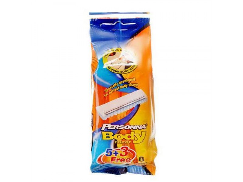 PERSONNA BODY RAZOR 5+3 FREE PERSONNA BODY RAZOR 5+3 FREE