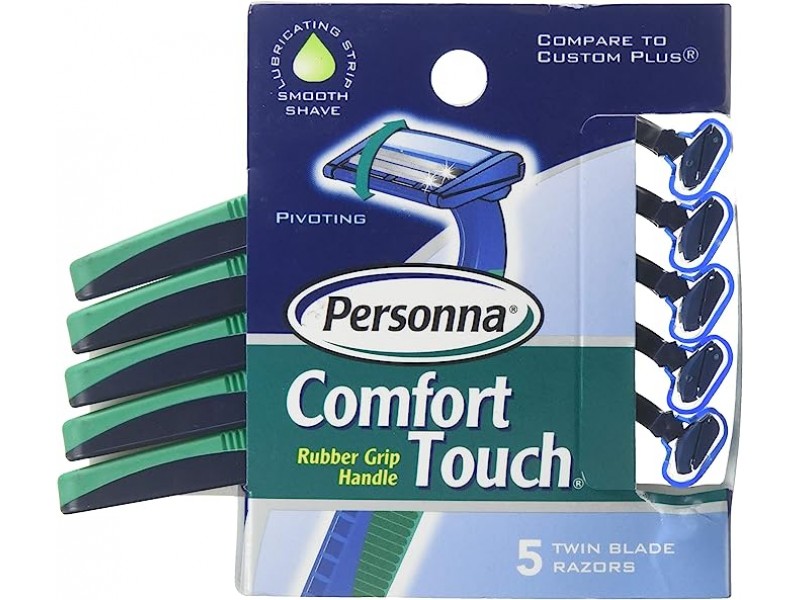 PERSONNA RAZOR COMFORT TOUCH RG 5P PERSONNA RAZOR COMFORT TOUCH RG 5P
