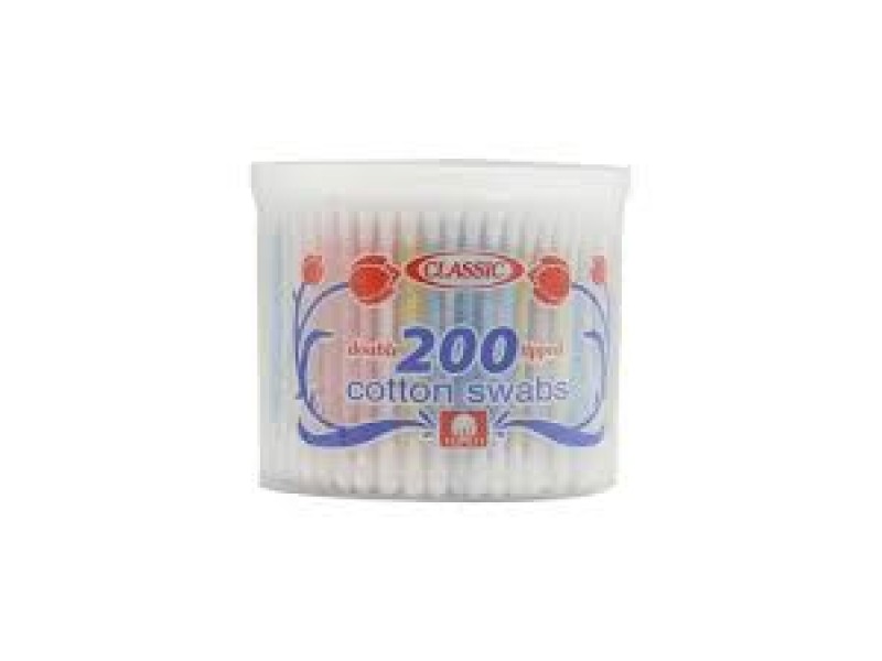 CLASSIC EAR 200P COTTON SWABS CLASSIC EAR 200P COTTON SWABS