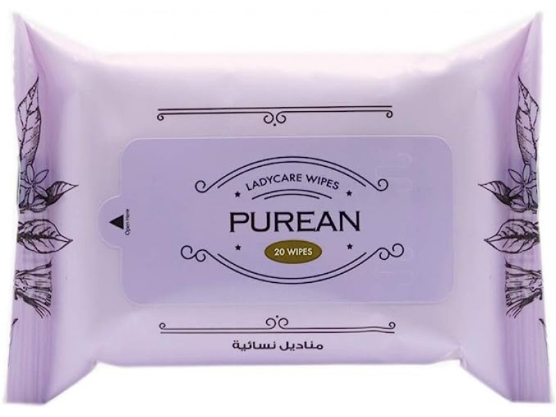 PUREAN LADYCARE 20WIPES