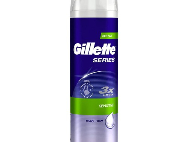GILLETTE S/FOAM SENSITIV 250ML (P) GILLETTE S/FOAM SENSITIV 250ML (P)