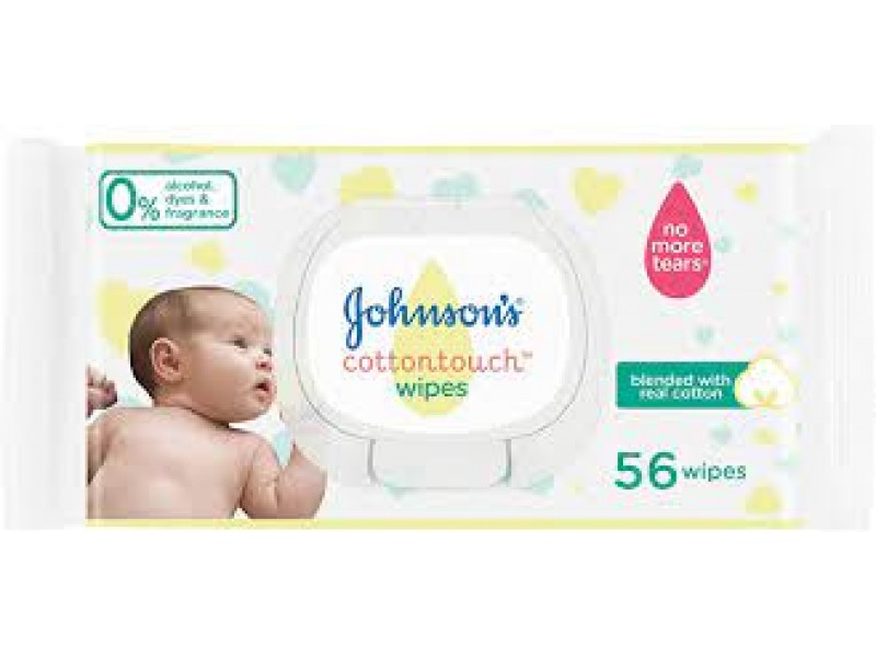 Johnson's WIPS COTTON TOUCH 56P Johnson's WIPS COTTON TOUCH 56P