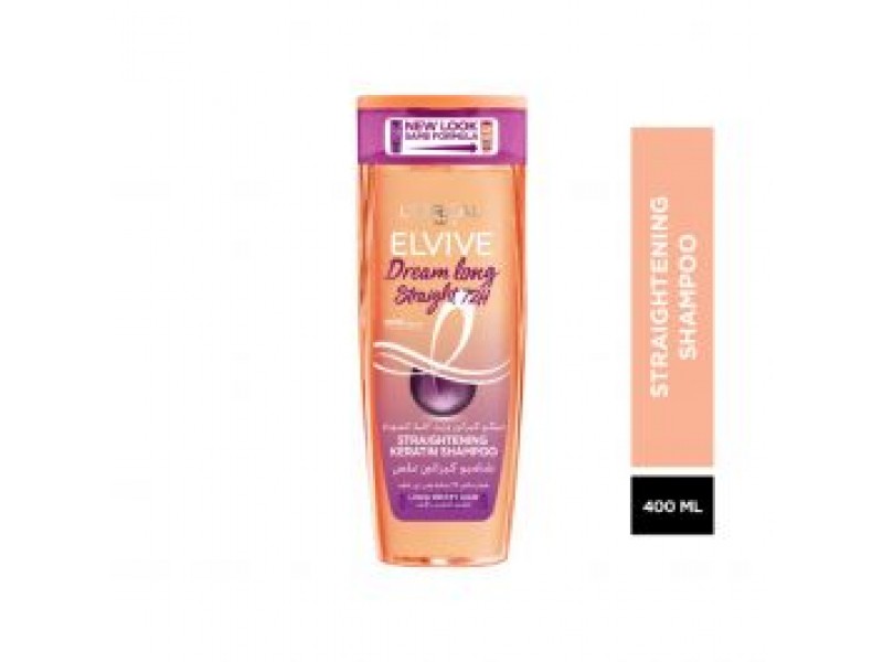 ELVIVE Shampoo 400ML KERATIN STRAIGHT 72H 43084 ELVIVE Shampoo 400ML KERATIN STRAIGHT 72H 43084