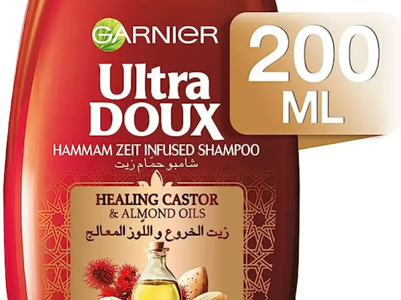 غارنيه شامبو باللوز والخروع غارنيه شامبو باللوز والخروع