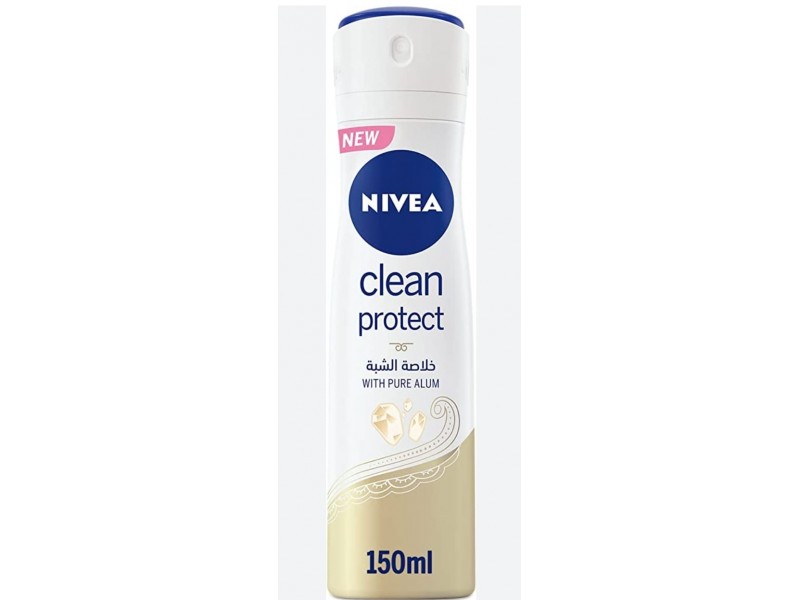 NIVEAdeodorant spray clean & protect 150ml NIVEAdeodorant spray clean & protect 150ml