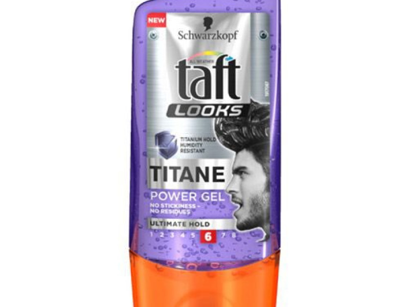 TAFT HAIR GEL TITANE POWER 150ML TAFT HAIR GEL TITANE POWER 150ML