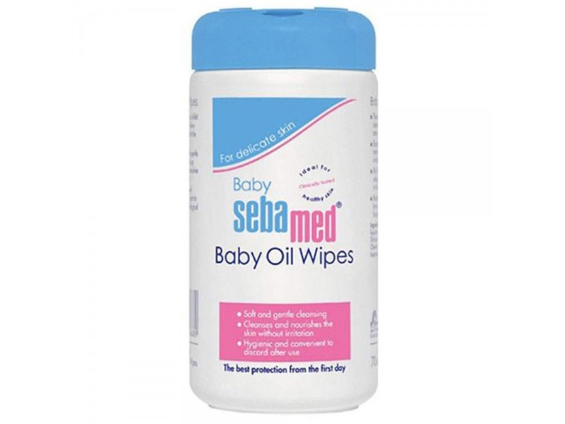 SEBAMED BABY OIL WIPES 70P SEBAMED BABY OIL WIPES 70P