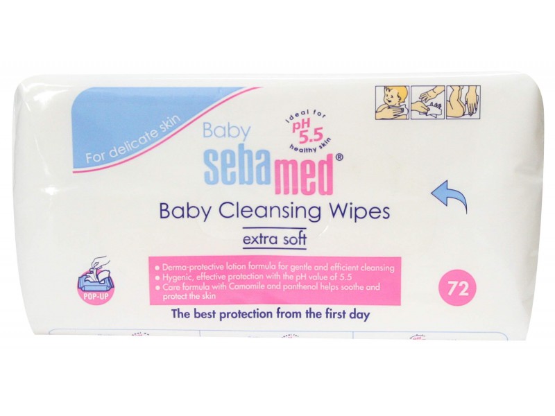 SEBAMED WIPS EX SOFT 72PCS SEBAMED WIPS EX SOFT 72PCS