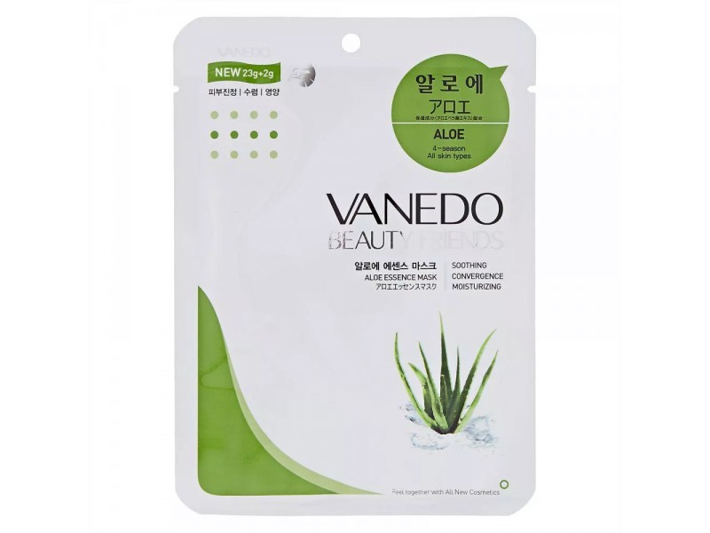 VANEDO ESS MASK ALOE 23GM VANEDO ESS MASK ALOE 23GM