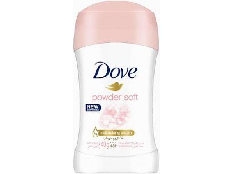 DOVE DEODERANT STICK POWDER SOFT 40GM DOVE DEODERANT STICK POWDER SOFT 40GM