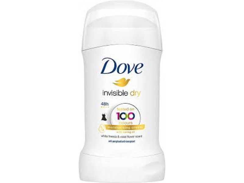 DOVE DEODERANT STICK INVISI DRY 40GM DOVE DEODERANT STICK INVISI DRY 40GM