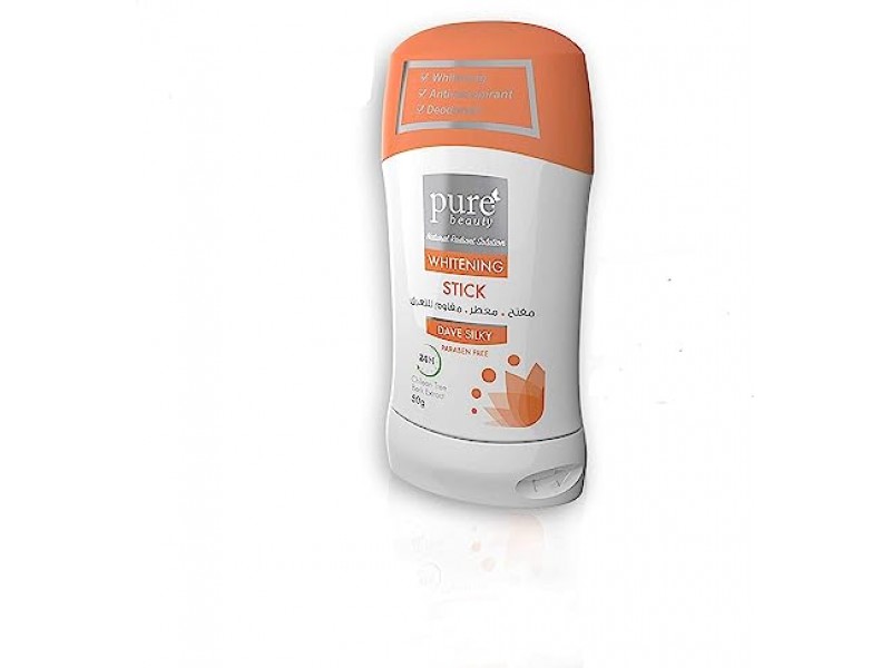 PURE DEODORANT STICK DAVE SILKY 50GM PURE DEODORANT STICK DAVE SILKY 50GM