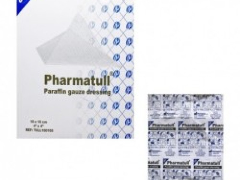 PHARMATULL PARAFFIN GAUZE 10X10(50P)