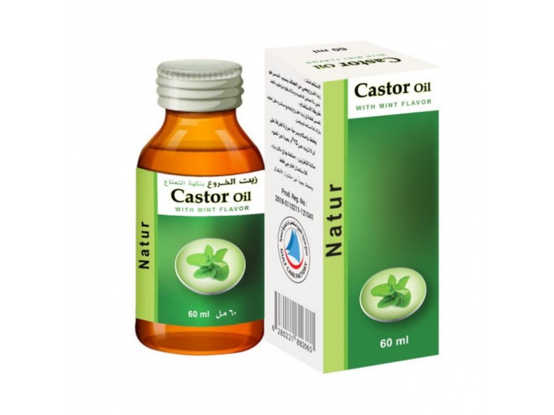  زيت خروع نعناع 60 مل