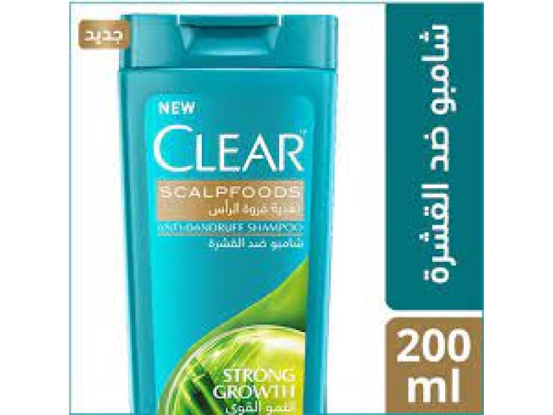 CLEAR Shampoo STRONG GROWTH 200ML CLEAR Shampoo STRONG GROWTH 200ML