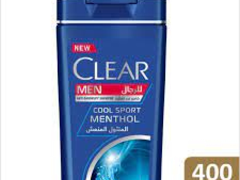 CLEAR Shampoo COOL SPORT MENTHOL 400ML CLEAR Shampoo COOL SPORT MENTHOL 400ML