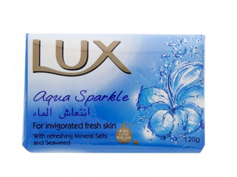LUX SOAP AQUA SPARKLE 120GM 210667 LUX SOAP AQUA SPARKLE 120GM 210667