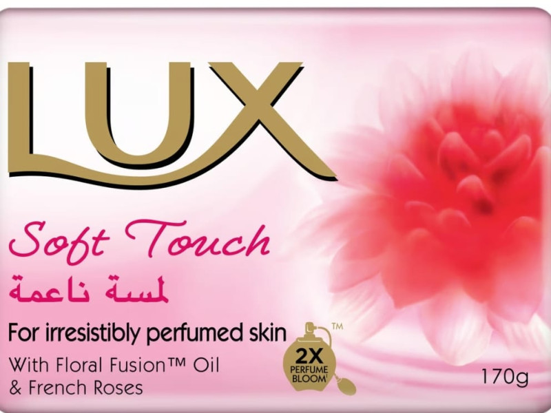 LUX SOAP SOFT TOUCH 170GM 210629 LUX SOAP SOFT TOUCH 170GM 210629