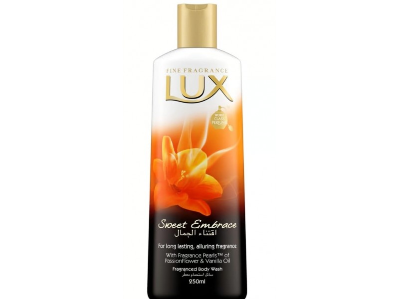 LUX body wash SWEET EMBRACE 250ML LUX body wash SWEET EMBRACE 250ML