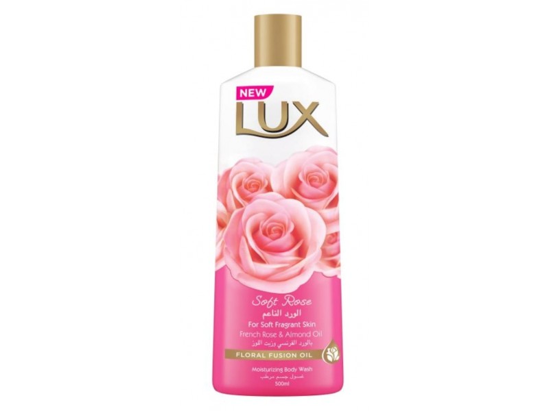 LUX body wash SOFT ROSE 500ML LUX body wash SOFT ROSE 500ML