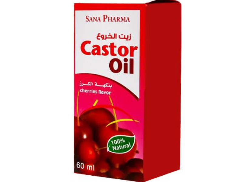 S/C CASTOR OIL CHERRI 60ML