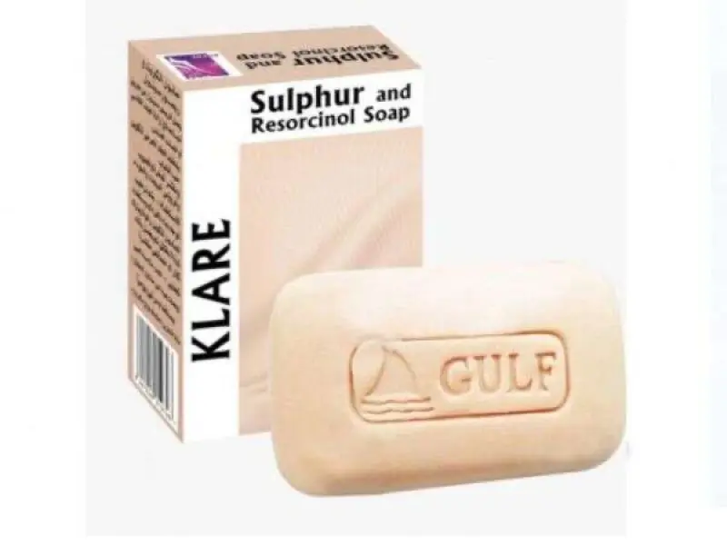GULF CARE KLARA SOAP SULP+RESORC 100GM