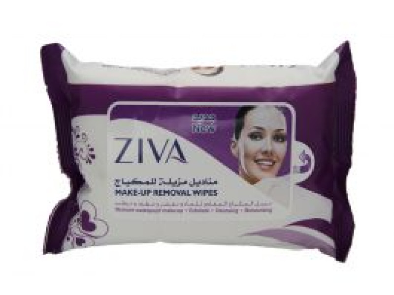 زيثا مناديل مزيل مكياج 25 قطعة زيثا مناديل مزيل مكياج 25 قطعة