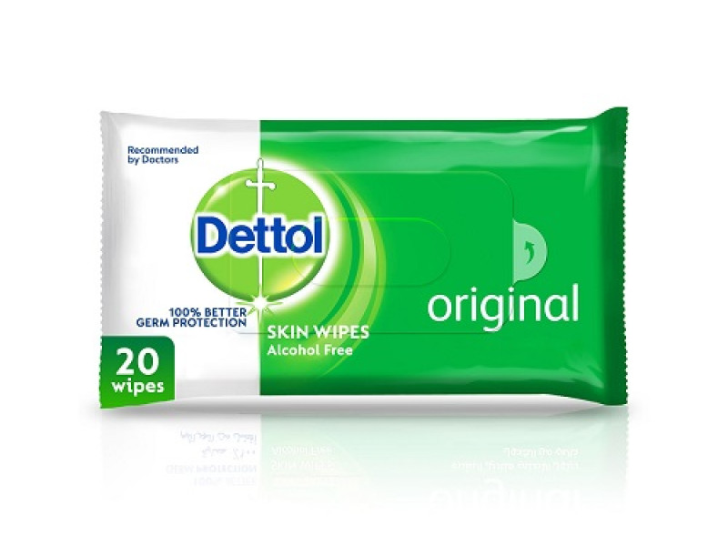 DETTOL WIPES ORIGINAL 20P 42900 DETTOL WIPES ORIGINAL 20P 42900