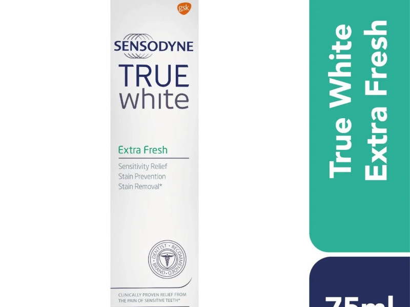 SENSODYNE toothpaste TRUe White EXTRA FRESH 75ML SENSODYNE toothpaste TRUe White EXTRA FRESH 75ML