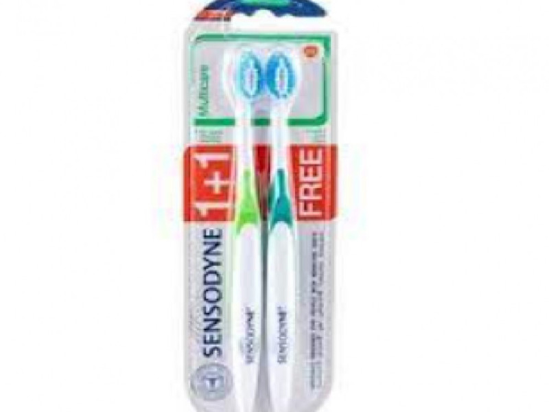 SENSODYNE tooth brush MULTI CARE 1+1 MED SENSODYNE tooth brush MULTI CARE 1+1 MED
