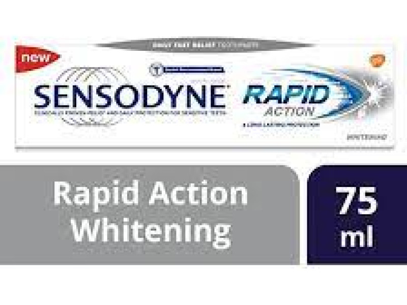 SENSODYNE toothpaste RAPID WHITENING 75ML SENSODYNE toothpaste RAPID WHITENING 75ML